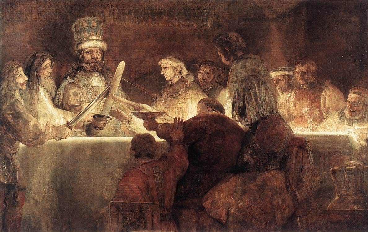 The Conspiracy of the Batavians - Rembrandt