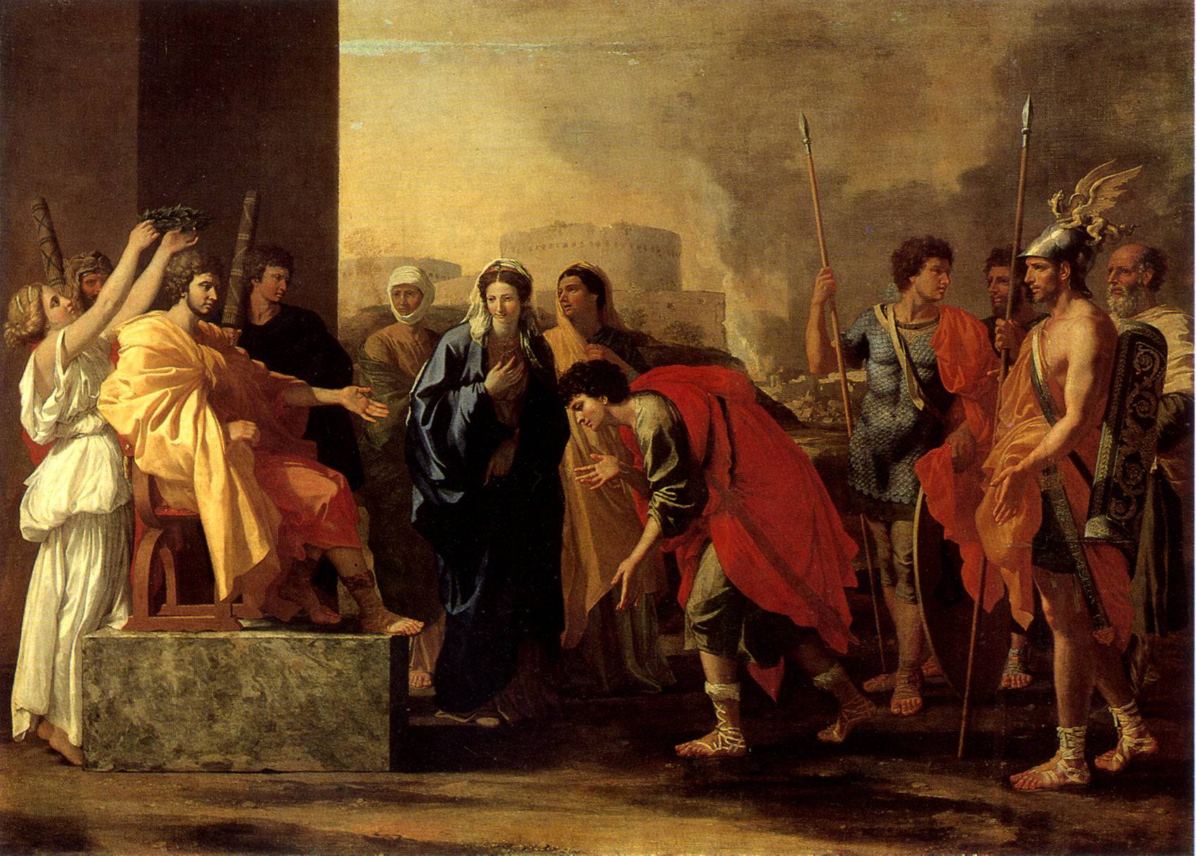 The Continence of Scipio - Nicolas Poussin