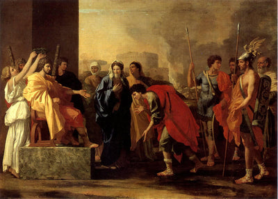 The Continence of Scipio in master bedroom