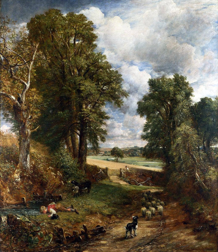 The Cornfield by John Constable — hand-painted botanical oil painting reproduction on canvas