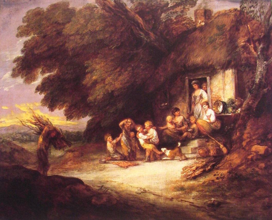 The Cottage Door - Thomas Gainsborough