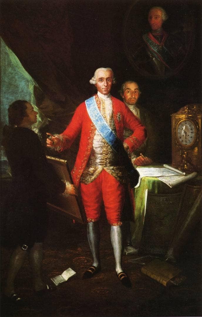 The Count of Floridablanca on gallery wrap