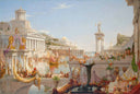 The Course of Empire: The Consummation of the Empire by Thomas Cole — hand-painted architectural oil painting reproduction on canvas