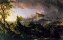 The Course of Empire: The Savage State by Thomas Cole — hand-painted botanical oil painting reproduction on canvas