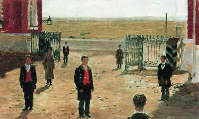 The Courtyard of Petrovsky Palace in apartment