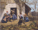 The Cured by Ferdinand Georg Waldmüller — group oil painting wall art, Romanticism