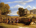 The Dance Of The Seasons by Claude Lorrain — hand-painted cultural oil painting reproduction on canvas