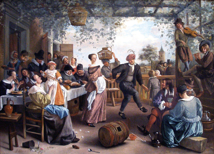 The Dancing Couple - Jan Steen