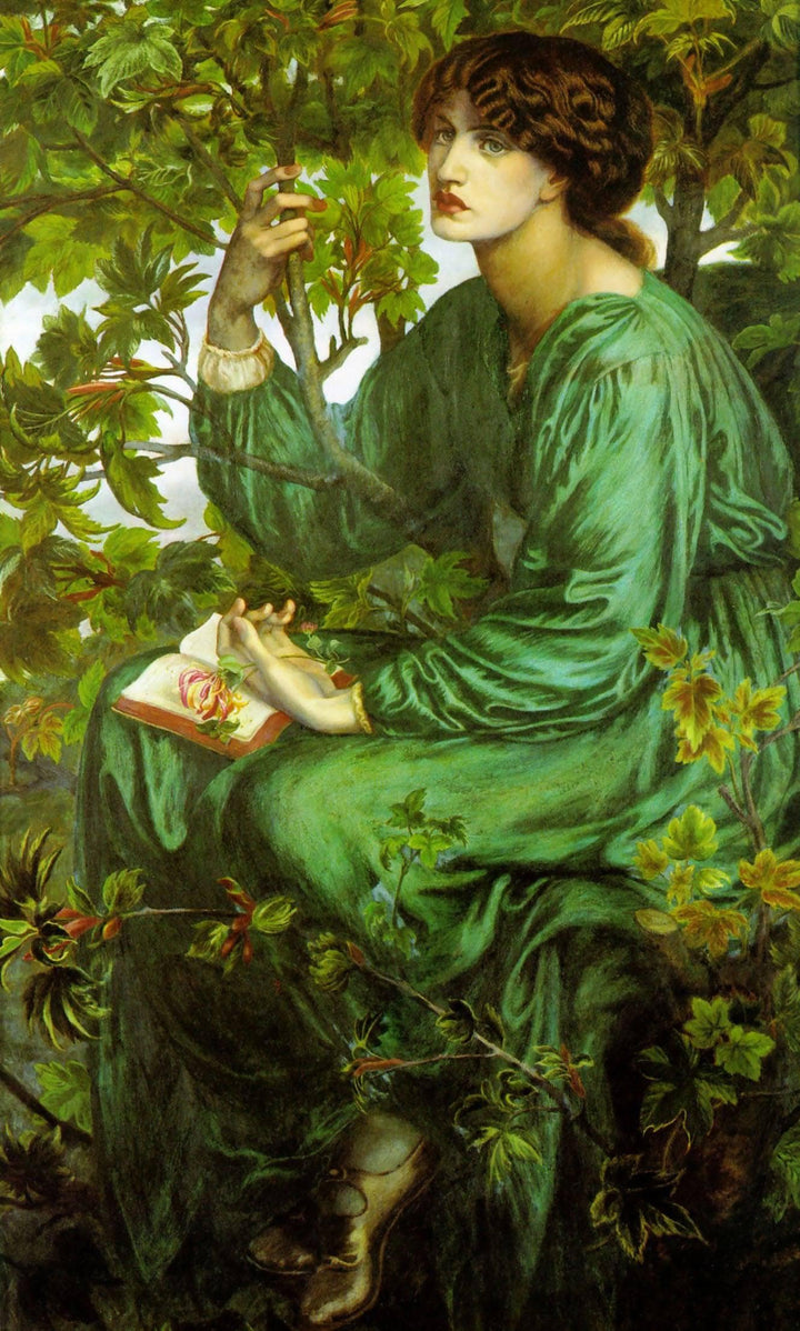 The Day Dream by Dante Gabriel Rossetti — hand-painted botanical oil painting reproduction on canvas