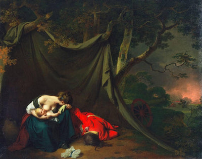 The Dead Soldier in kitchen