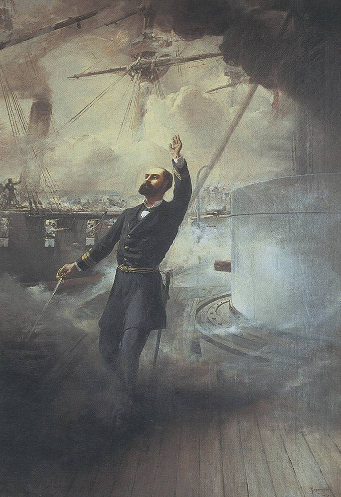 The Death of Arturo Prat on the dem Deck of the Huáscar - Thomas Somerscales