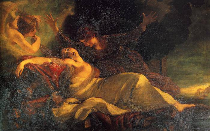 The Death of Dido - Joshua Reynolds