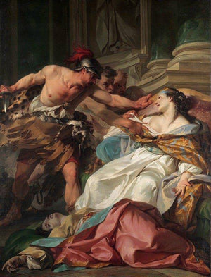 The Death of Harmonia - Jean Baptiste Marie Pierre