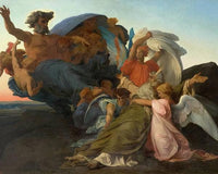 The Death of Moses by Alexandre Cabanel — hand-painted abstract oil painting reproduction on canvas