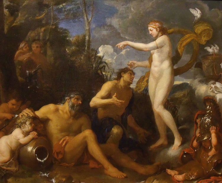 The Deification of Aeneas - Charles Le Brun