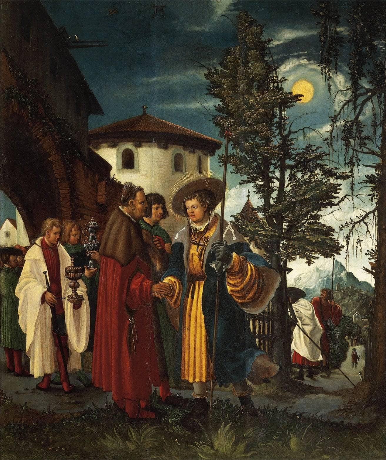 The Departure of Saint Florain