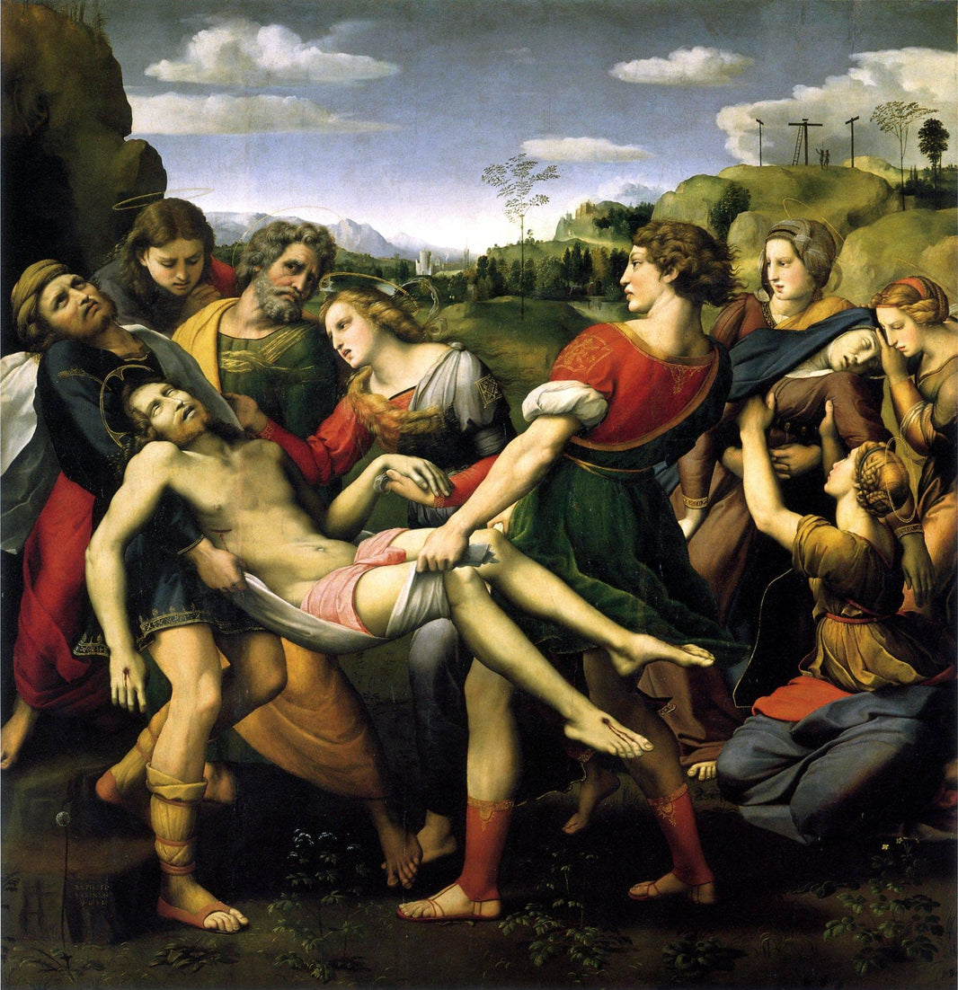 The Deposition by Raphael — hand-painted cultural oil painting reproduction on canvas