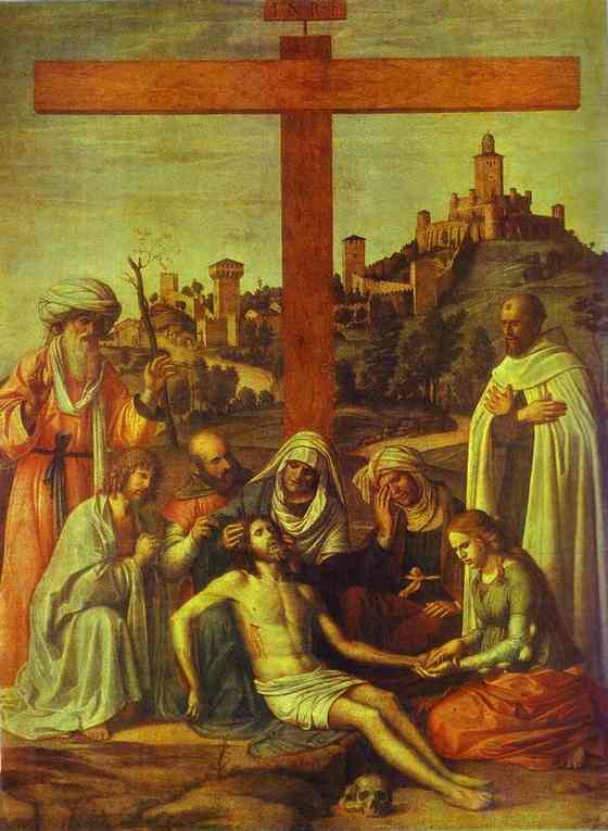 The Deposition by Cima da Conegliano — hand-painted cultural oil painting reproduction on canvas