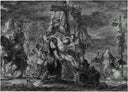 The Descent from the Cross by Eugene Delacroix — hand-painted cultural oil painting reproduction on canvas