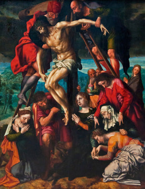 The Descent from the Cross - Jan van Hemessen