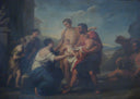 The discovery of Romulus and Remus by Vincenzo Camuccini — religion oil painting wall art, Neoclassicism