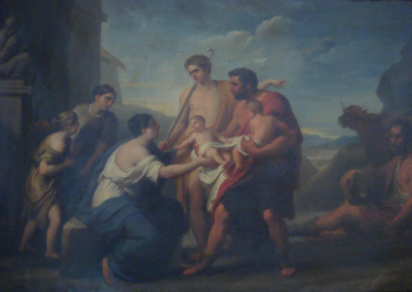 The discovery of Romulus and Remus