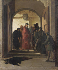 The discovery of the corpse of Lorenzino de 'Medici