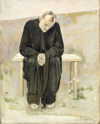 The Disillusioned One by Ferdinand Hodler — hand-painted portrait oil painting reproduction on canvas
