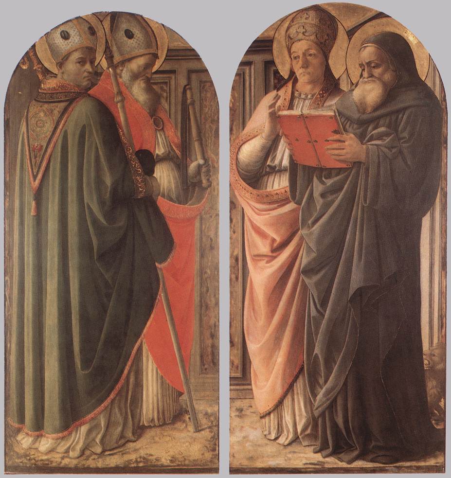 The Doctors of the Church - Filippo Lippi