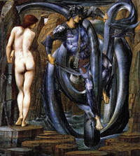 The Doom Fulfilled by Edward Burne-Jones — hand-painted abstract oil painting reproduction on canvas