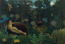 The Dream by Henri Rousseau — hand-painted botanical oil painting reproduction on canvas