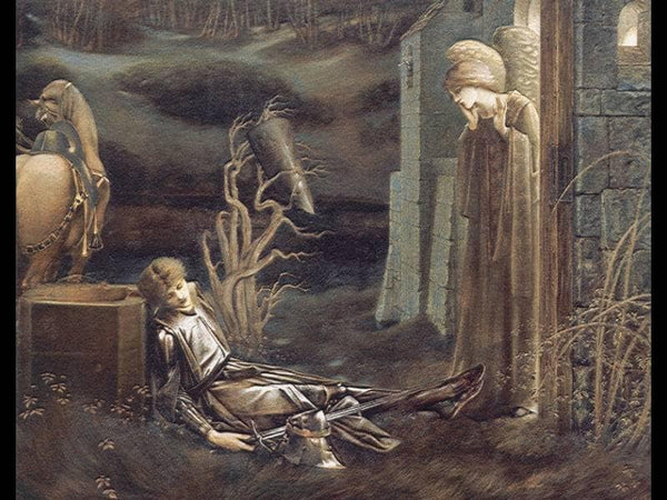 The Dream of Launcelot at the Chapel of the San Graal