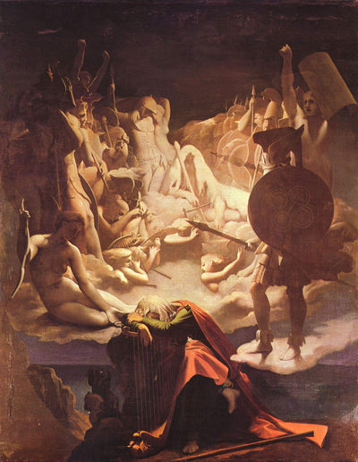 The Dream of Ossian in bedroom