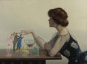The Dregs by Harry Watrous — female oil painting wall art