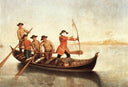 The Duck Hunt by Pietro Longhi — ships oil painting wall art, Rococo