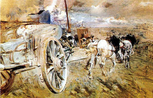 The dump at the door of Asier - Giovanni Boldini