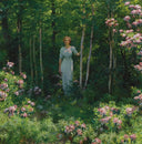 The Edge of the Woods by Charles Courtney Curran — forest oil painting wall art