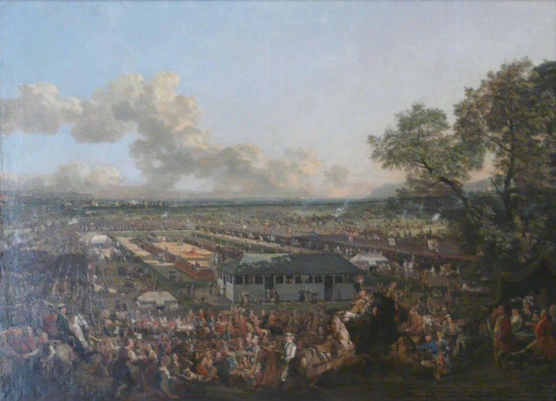 The Election of the King Stanislaus Augustus on gallery wrap