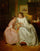 The embroidery lesson in study
