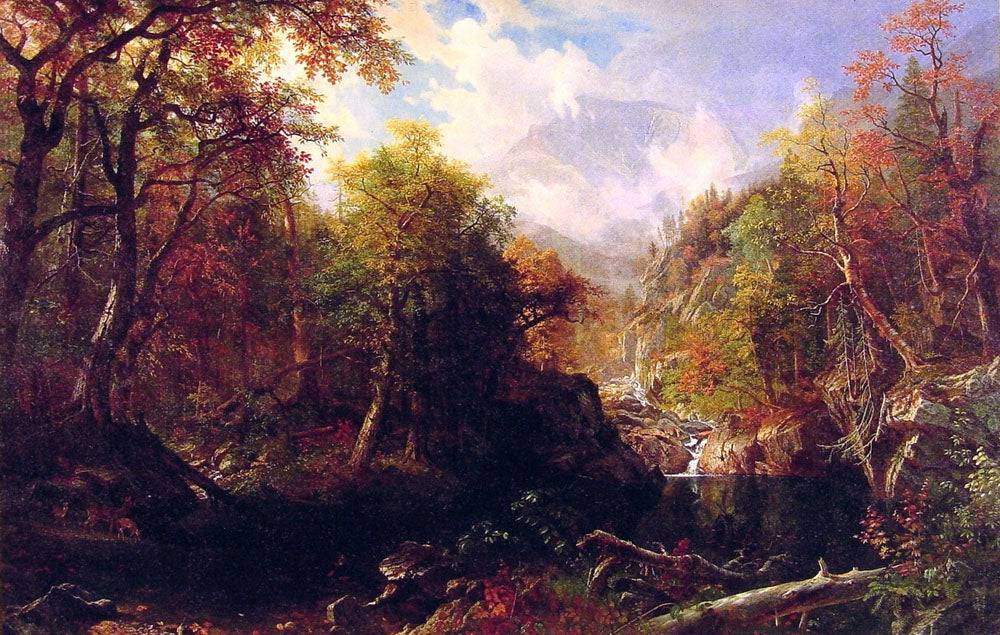 The Emerald Pool - Albert Bierstadt