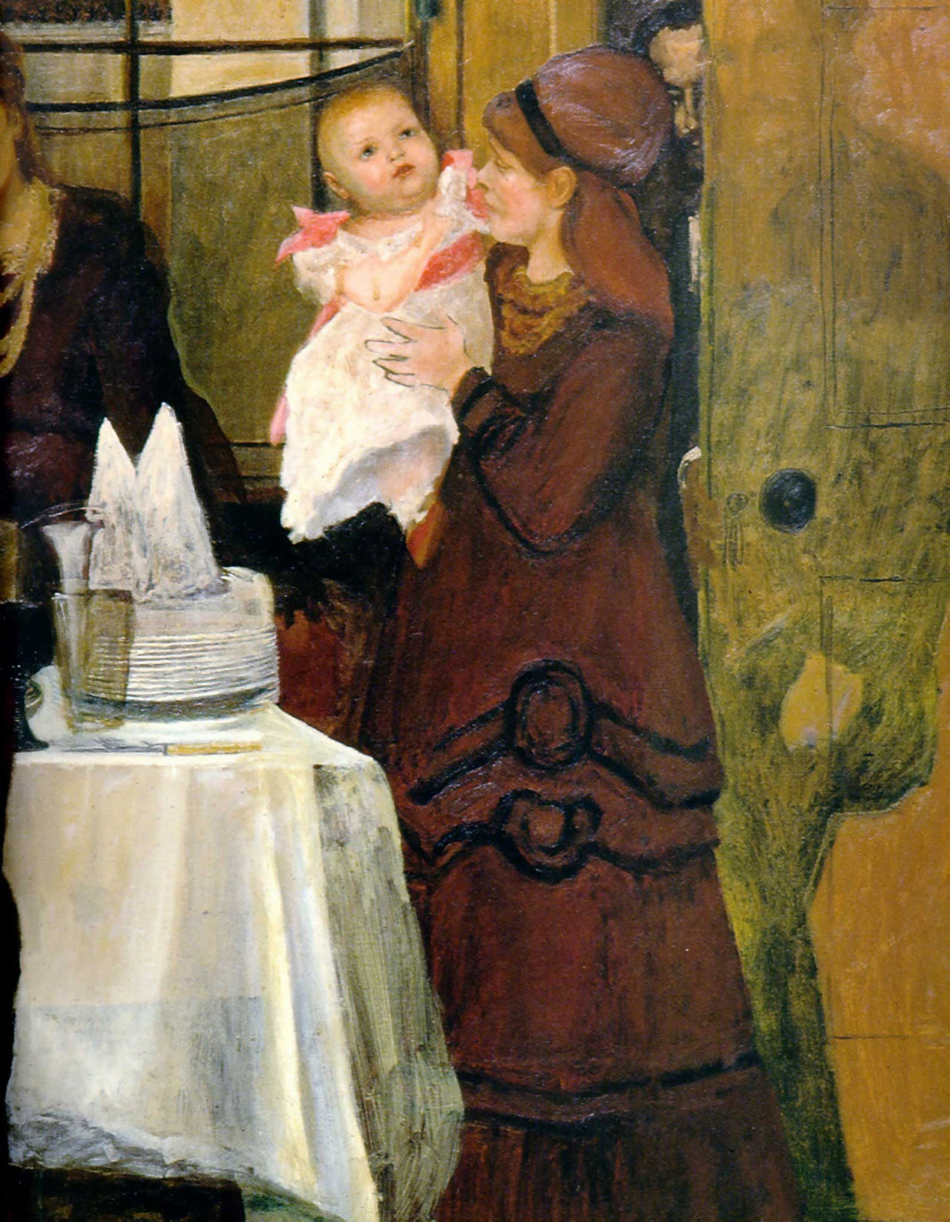 The Epps Family Screen by Sir Lawrence Alma-Tadema — hand-painted portrait oil painting reproduction on canvas