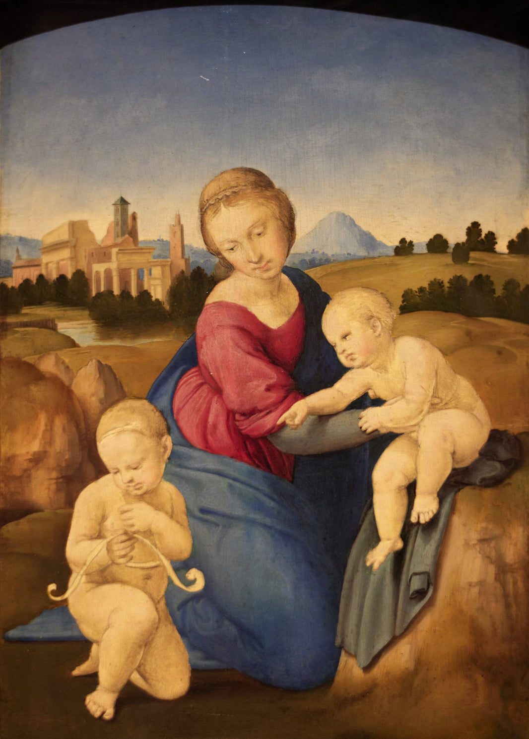 The Esterhazy Madonna by Raphael — hand-painted portrait oil painting reproduction on canvas
