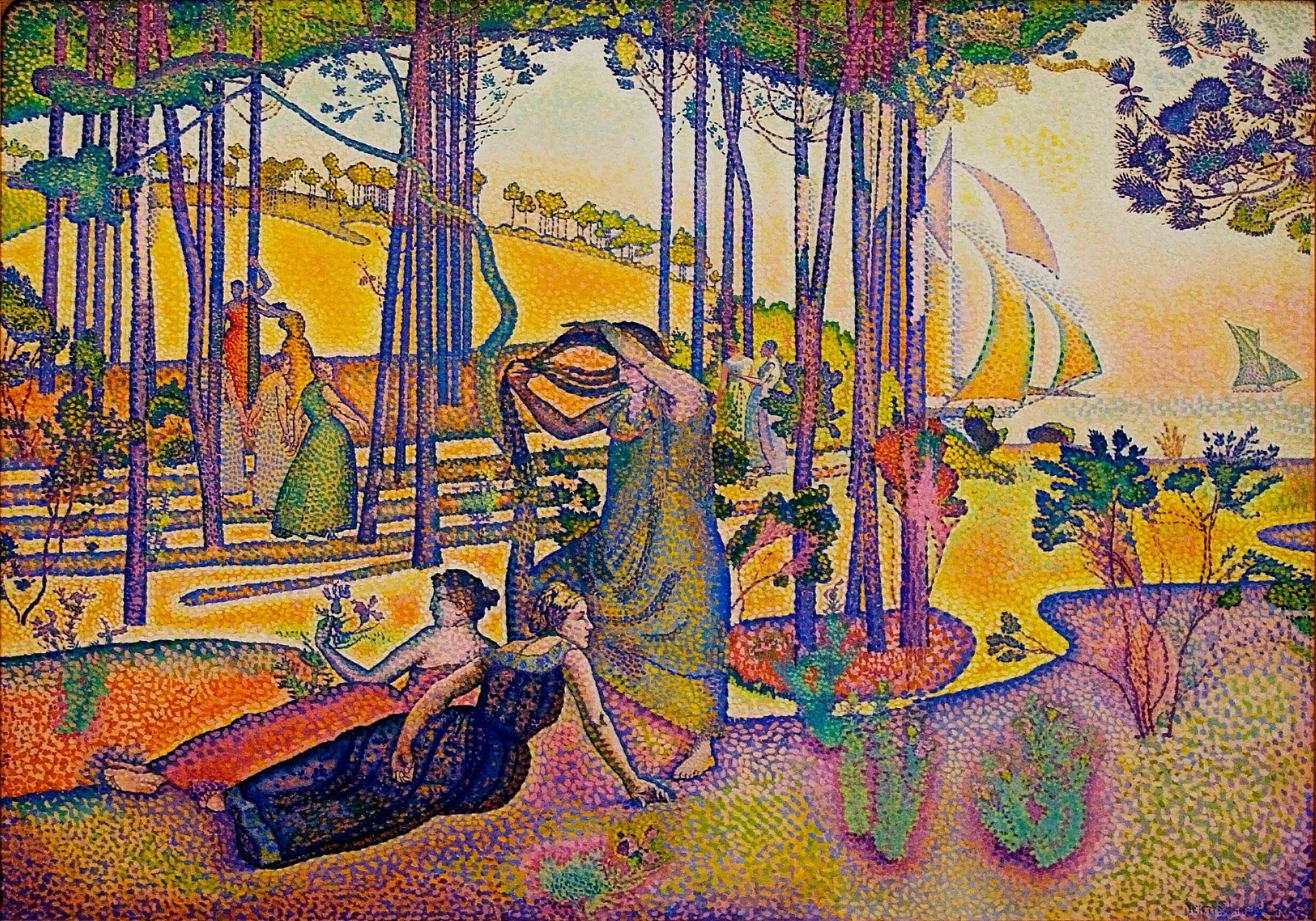 The Evening Air - Henri-Edmond Cross