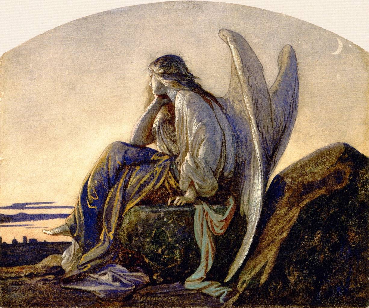 The Evening Angel - Alexandre Cabanel