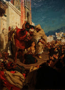 The Execution of the Jewess (Sol Hachuel) by Alfred Dehodencq — hand-painted cultural oil painting reproduction on canvas