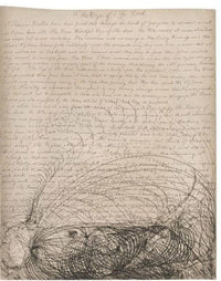 The Eye of the Lord (reverse) by Georgiana Houghton — hand-painted abstract oil painting reproduction on canvas