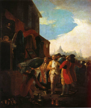 The Fair at Madrid - Francisco Goya