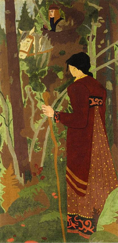 The Fairy and the Knight by Paul Serusier, oil painting reproduction
