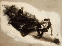 The Fall by Alan Stephens Foster — hand-painted landscape oil painting reproduction on canvas