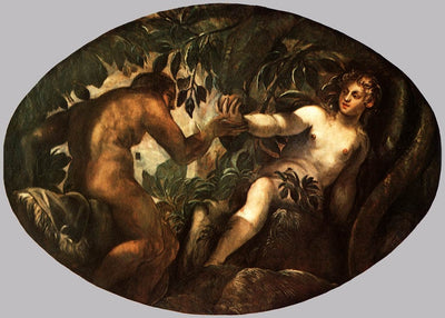 The Fall of Man in modern living room